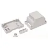 TRU COMPONENTS TC-7910728 Boîtier pour rail 53 x 89 x 65 ABS-V0 gris 1 pc(s)