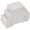 TRU COMPONENTS TC-7910800 Boîtier pour rail 35 x 90 x 65 ABS-V0 gris 1 pc(s)