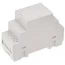 TRU COMPONENTS TC-7910800 Boîtier pour rail 35 x 90 x 65 ABS-V0 gris 1 pc(s)