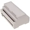 TRU COMPONENTS TC-7910908 Boîtier pour rail 139 x 89 x 63 ABS-V0 gris 1 pc(s)