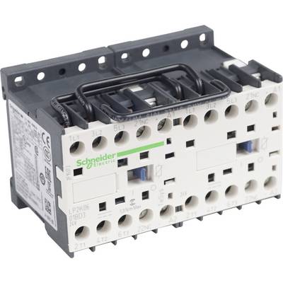 Un contacteur de Schneider Electric à plusieurs bornes, adapté aux tableaux électriques industriels.
