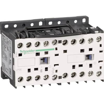 Un contacteur électrique de Schneider Electric, modèle LP5K. Il est équipé de bornes à vis pour le câblage et est conçu dans des tons noir et blanc.