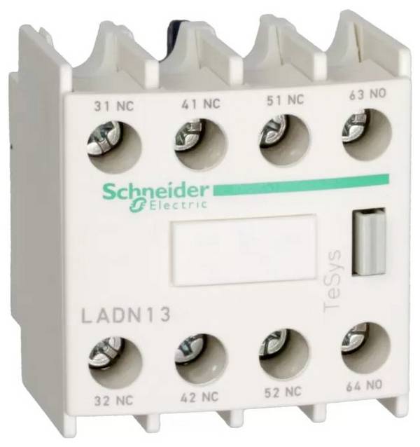Schneider Electric LADN13 LADN13 Bloc de contacts auxiliaires (L x l x H) 52 x 43 x 50 cm 1 pc(s) Piece