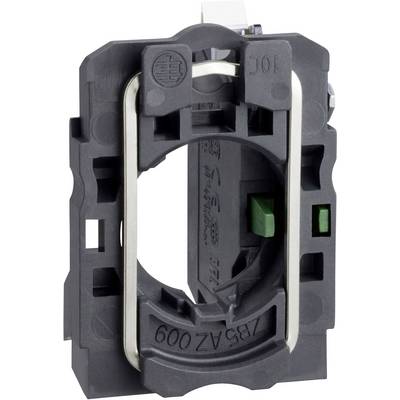 Socle de base pour interrupteur électrique gris-anthracite avec éléments verts et argentés, adapté aux applications industrielles.