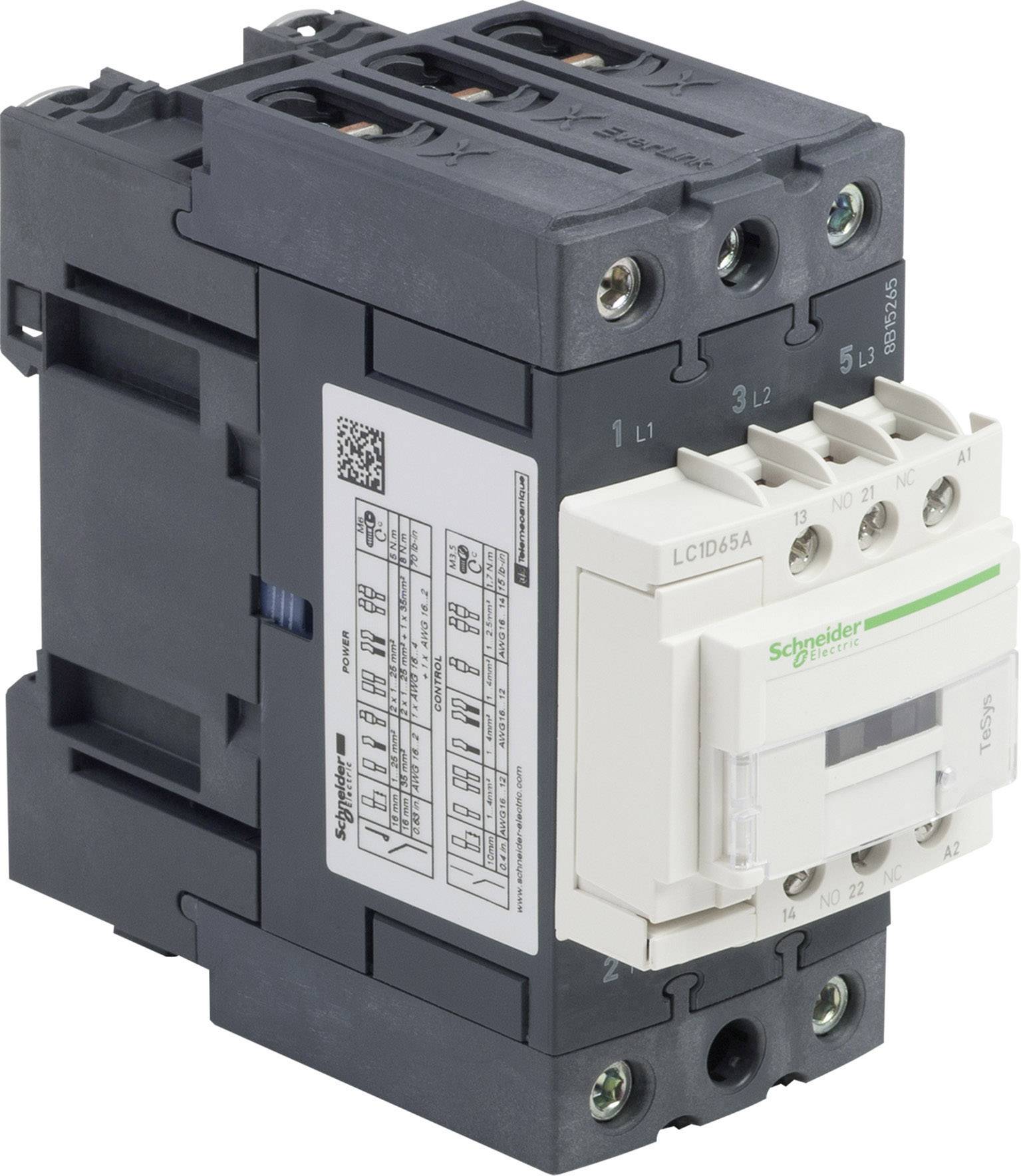Schneider Electric LC1D65AU7 Contacteur de puissance 30 kW Piece 1 pc(s)