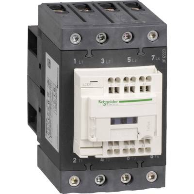 Schütz 'Schneider Electric' avec plusieurs bornes de connexion et étiquettes.