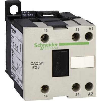 Relais 'Schneider Electric' Schütz CA2SK E20, pour systèmes de commande électrique. Tension : 240V, Fréquence : 50/60Hz.