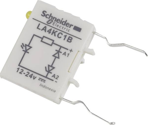 Schneider Electric LA4KC1B LA4KC1B Module de câblage avec élément LED 1 pc(s)