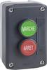 Schneider Electric XALD224 XALD224 Boîtier montage en saillie 1 pc(s) Piece
