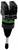 Connecteur électrique noir et vert ou prise de capteur avec deux bornes supérieures, corps cylindrique et une longue tige de sonde noire nervurée