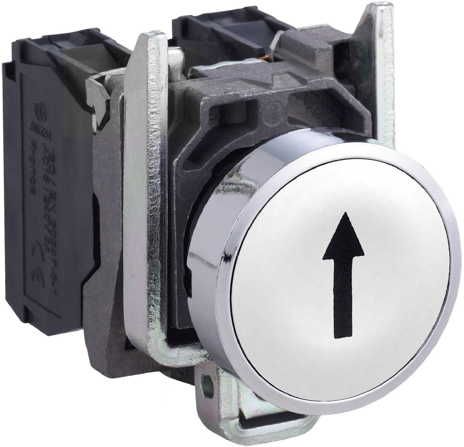 Schneider Electric XB4BA3341 XB4BA3341 Bouton-poussoir 600 V 6 A à rappel (L x l x H) 52 x 30 x 47 mm IP66, IP67, IP69, IP69K 1 pc(s)