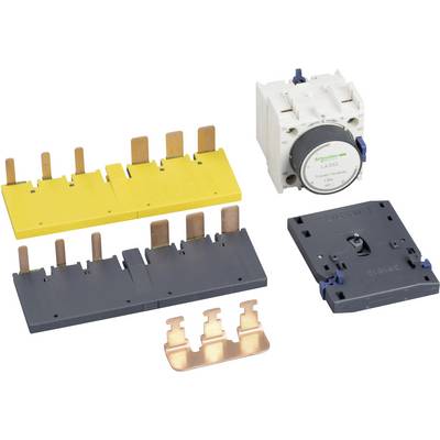 Un accessoire de verrouillage mécanique pour dispositifs de protection, composé de pièces en plastique et en métal, qui garantit la sécurité dans les circuits électriques.