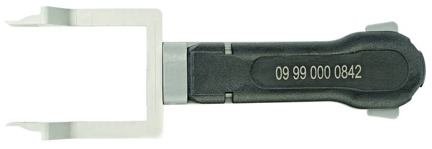Outil de capteur de capuchon de valve avec poignée noire, pointes en métal et le numéro '09 99 000 0842' gravé sur la poignée.
