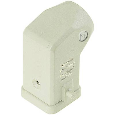 Adaptateur gris coudé portant l'inscription 'Made in Germany'.