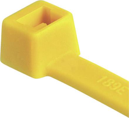 HellermannTyton 111-04805 T50R-PA66-YE Cable Tie 200mm x 4.6mm yel...