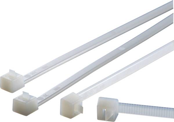 HellermannTyton 115-06729 RELK2M-PA66-NA Serre-câble naturel 100 pc(s)
