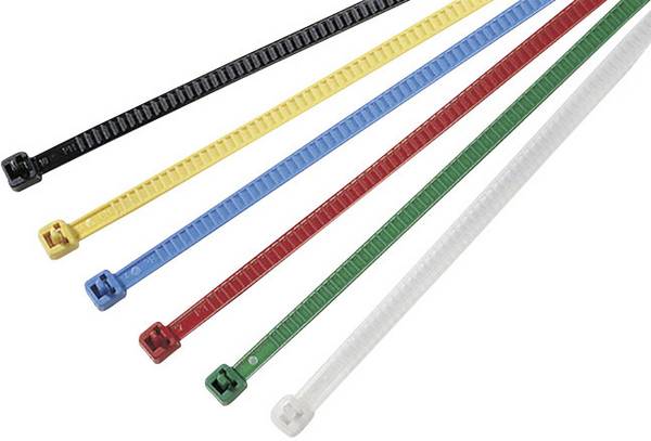 HellermannTyton 131-55000 LR55R-PA66HS-BK (500) Serre-câble 195 mm 4.70 mm noir réouvrable 500 pc(s)