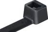 HellermannTyton 138-00025 UB200B-B-PA66-BK Serre-câble 198 mm 3.50 mm noir 100 pc(s)