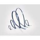 HellermannTyton 111-01665 MCTPP30R-PPMP-BU Serre-câble bleu 100 pc(s)