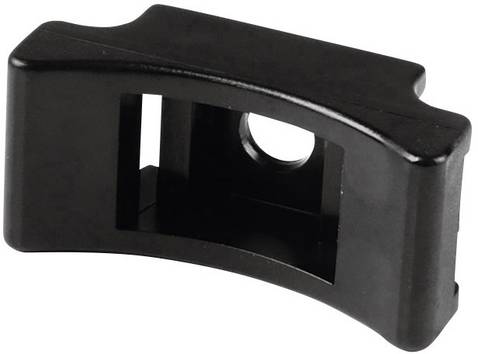 HellermannTyton LKCSF1-PA66-BK Embase de fixation vissable, à riveter 151-27202 Plage de Ø du faisceau 13 mm (max)    1 pc(s)