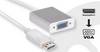 club3D CAC-2003 DisplayPort Adaptateur [1x DisplayPort mâle - 1x VGA femelle] blanc 0 mm