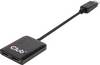 club3D CSV-6200 DisplayPort Adaptateur [1x DisplayPort mâle, USB 3.0 femelle Micro B - 2x DisplayPort femelle] noir