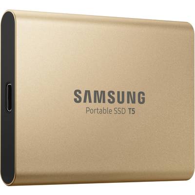 Disque dur externe SSD Samsung Portable T5 500 GB or rose USB-C® USB 3.2 (Gen 2)   