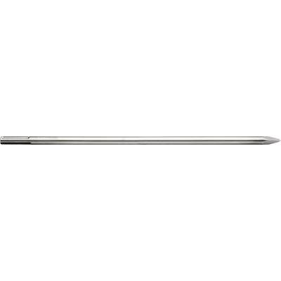 Couvercle d'ordinateur portable argenté et fin présenté en vue de profil avec un profil mince et une fine couture sombre le long du bord.
