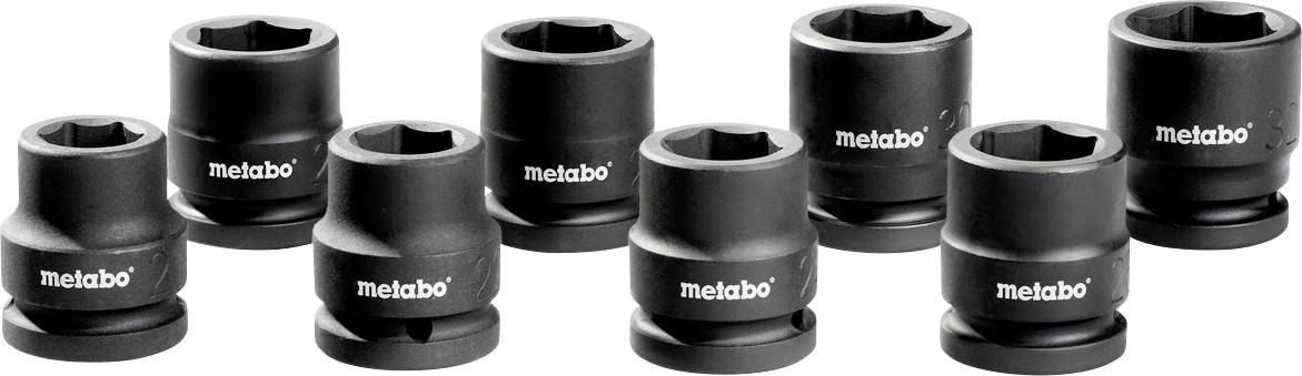 Metabo Clé à douille 8 pièces 628834000
