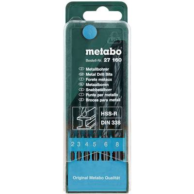 Metabo 627160000  Foret pour le métal 6 pièces      6 pc(s)