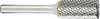 Metabo 628344000 Fraise sur tige Carbure de tungstène cylindre Diamètre de tige 6 mm 1 pièce