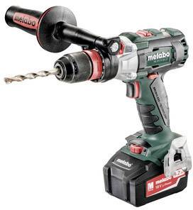 Metabo SB 18 LTX BL Q I -Perceuse à percussion sans fil + 2 batteries, + accessoires