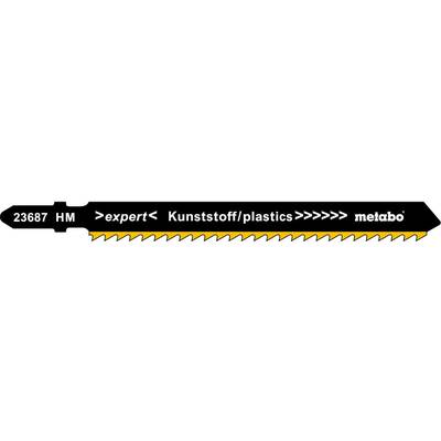 Lame de scie pour plastique portant l'inscription « 23687 HM expert Kunststoff/plastics metabo ».