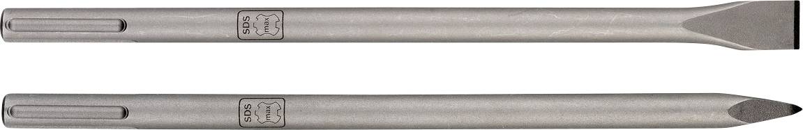 Deux outils manuels en métal présentés côte à côte : l'un avec une pointe plate de type ciseau et l'autre avec une pointe pointue.