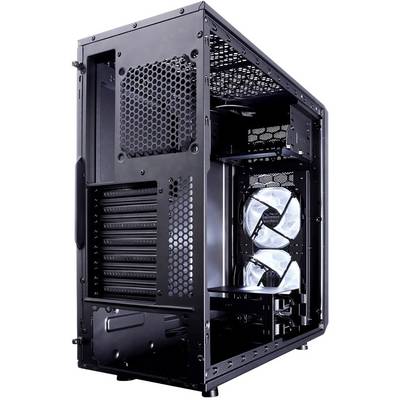 Fractal Design Focus G, Midi Tower, PC, Noir, ATX, ITX, micro ATX, Blanc, Ventilateur, Devant-5