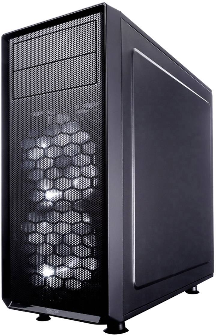 Fractal Design Focus G, Midi Tower, PC, Noir, ATX, ITX, micro ATX, Blanc, Ventilateur, Devant-6