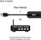Le diagramme montre comment un appareil est connecté à un routeur à l'aide d'un câble USB et d'un câble RJ45.