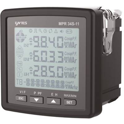 ENTES MPR-34S-11-72 Appareil de mesure numérique à encastrer Instrument de multimètre encastrable pour multimètres série