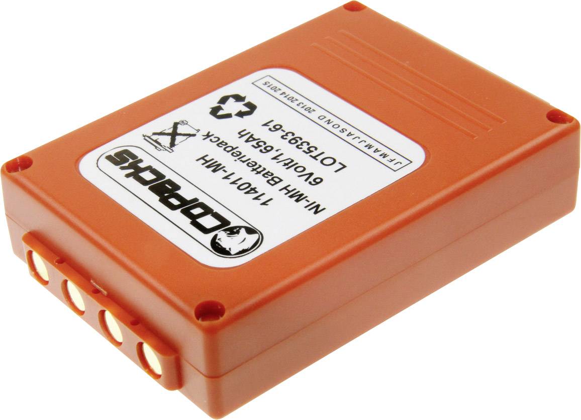 Copacks Batterie pour grue radiocommandée 6 V 1650 mAh