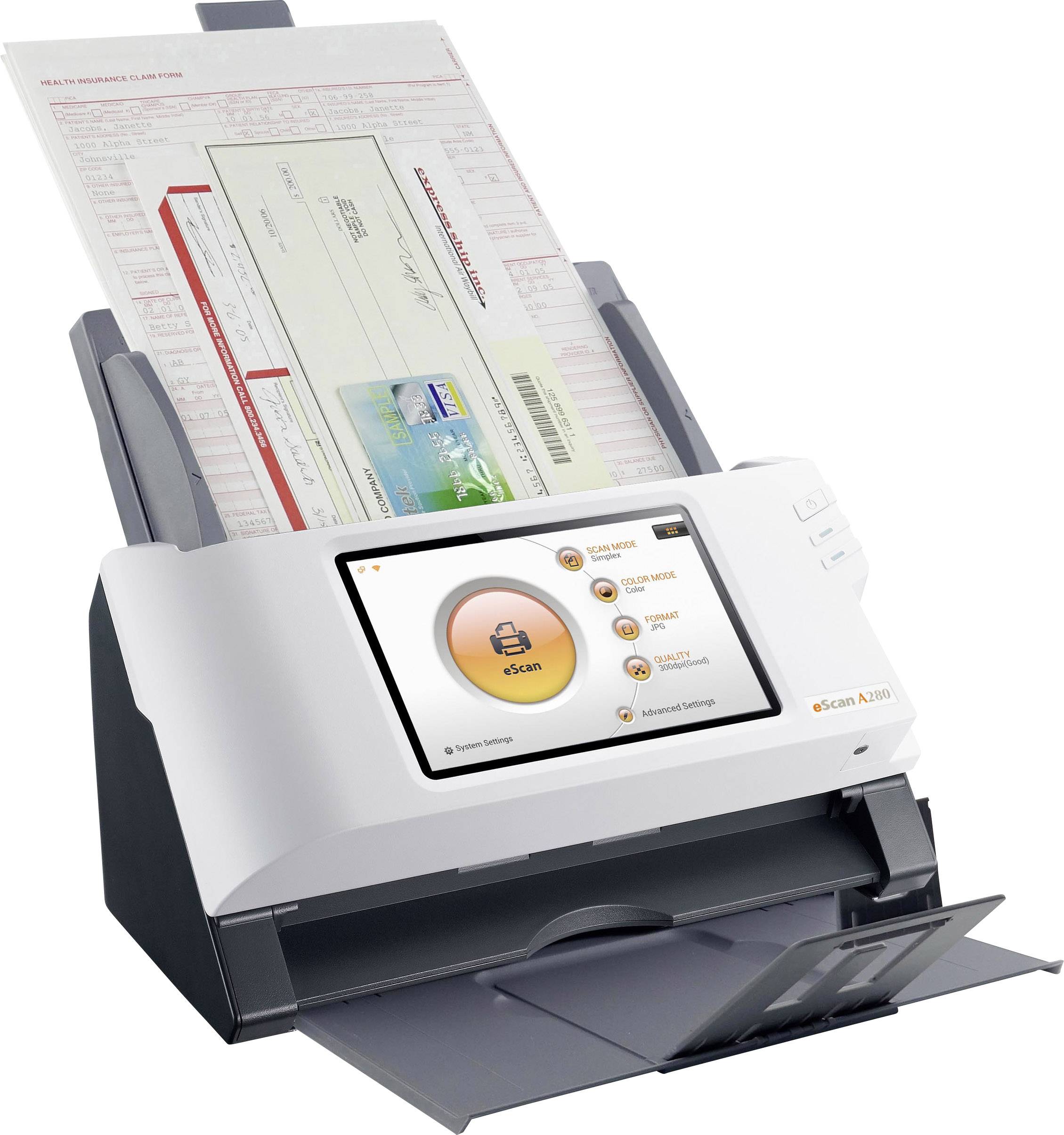 Plustek eScan A280 Essential Scanner Rectoverso A4 600 x 600 dpi 20