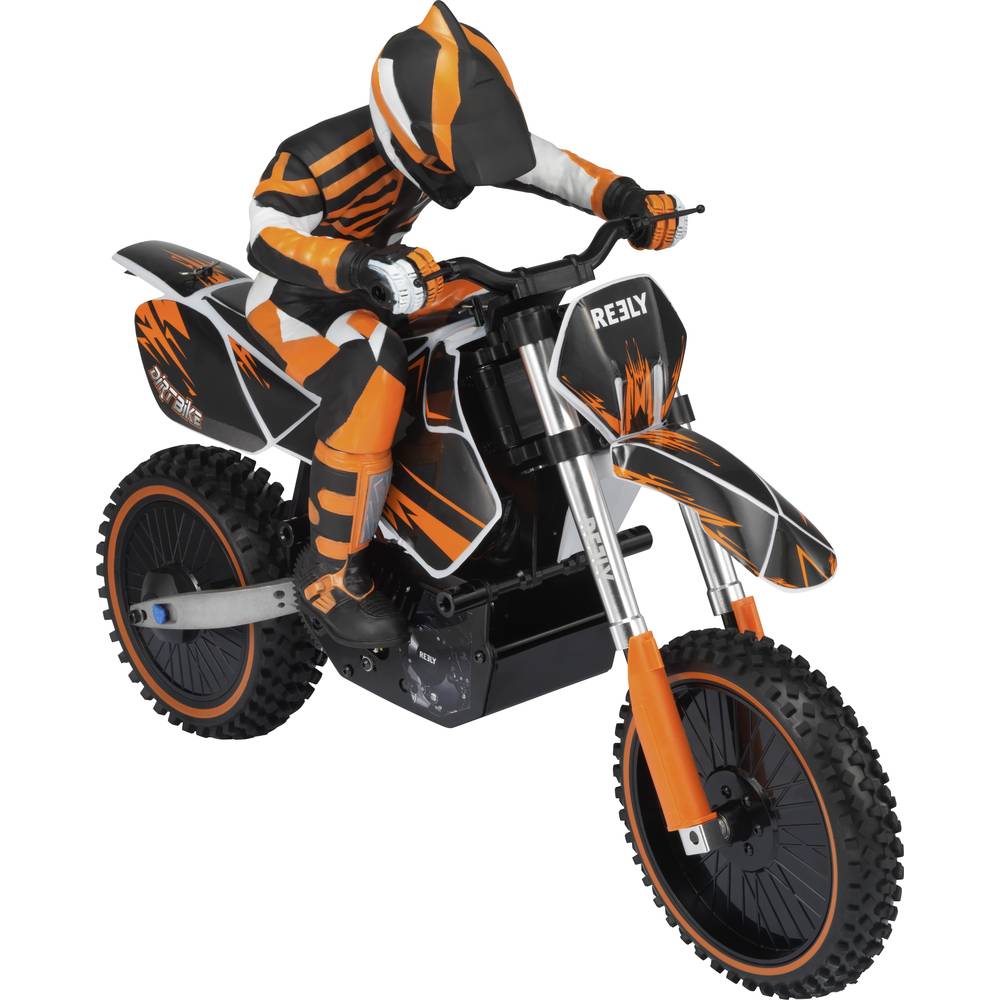 Reely Dirtbike brushless 1 4 Moto RC lectrique pr t Reely Dirtbike brushless 1 4 Moto RC lectrique pr t