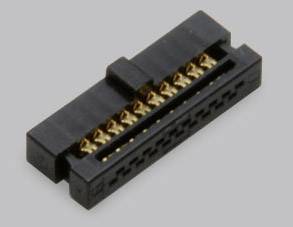BKL Electronic 10120992 Connecteur fil à carte avec décharge de traction Pas: 2.54 mm Nbr total de pôles: 24 Nbr de rangées: 2 1 pc(s)