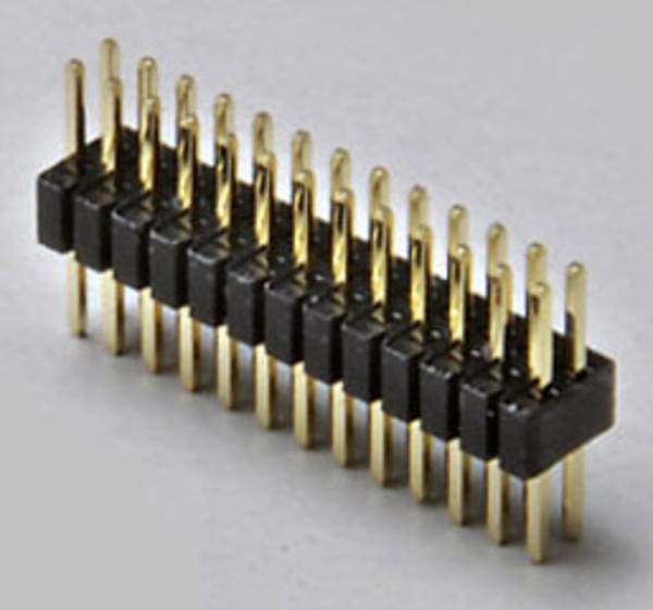 TRU COMPONENTS Barrette mâle (standard) Nbr de rangées: 2 Nombre de pôles par rangée: 20 TC-2506266 1 pc(s)