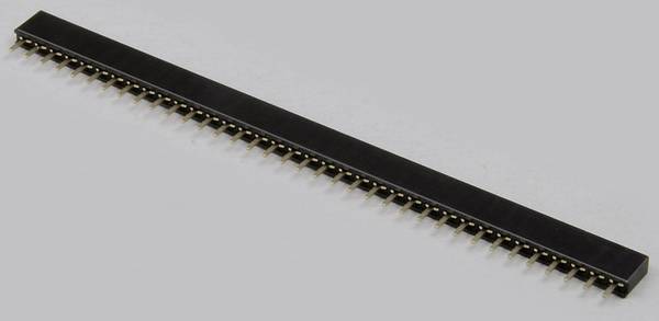 TRU COMPONENTS Barrette femelle (standard) Nbr de rangées: 1 Nombre de pôles par rangée: 4 TC-2506418 1 pc(s)