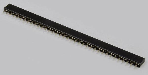 TRU COMPONENTS Barrette femelle (standard) Nbr de rangées: 1 Nombre de pôles par rangée: 8 TC-2506421 1 pc(s)