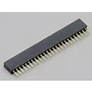 TRU COMPONENTS Barrette femelle (standard) Nbr de rangées: 1 Nombre de pôles par rangée: 6 TC-2506440 1 pc(s)