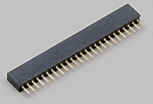 TRU COMPONENTS Barrette femelle (standard) Nbr de rangées: 1 Nombre de pôles par rangée: 4 TC-2506438 1 pc(s)
