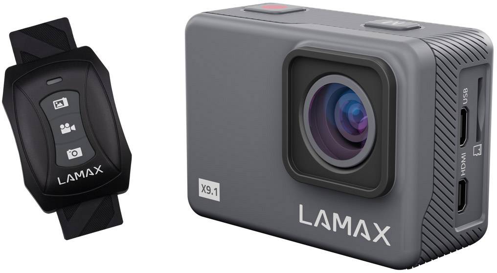 Lamax X9.1 Caméra sport Full HD, 4K, étanche-1
