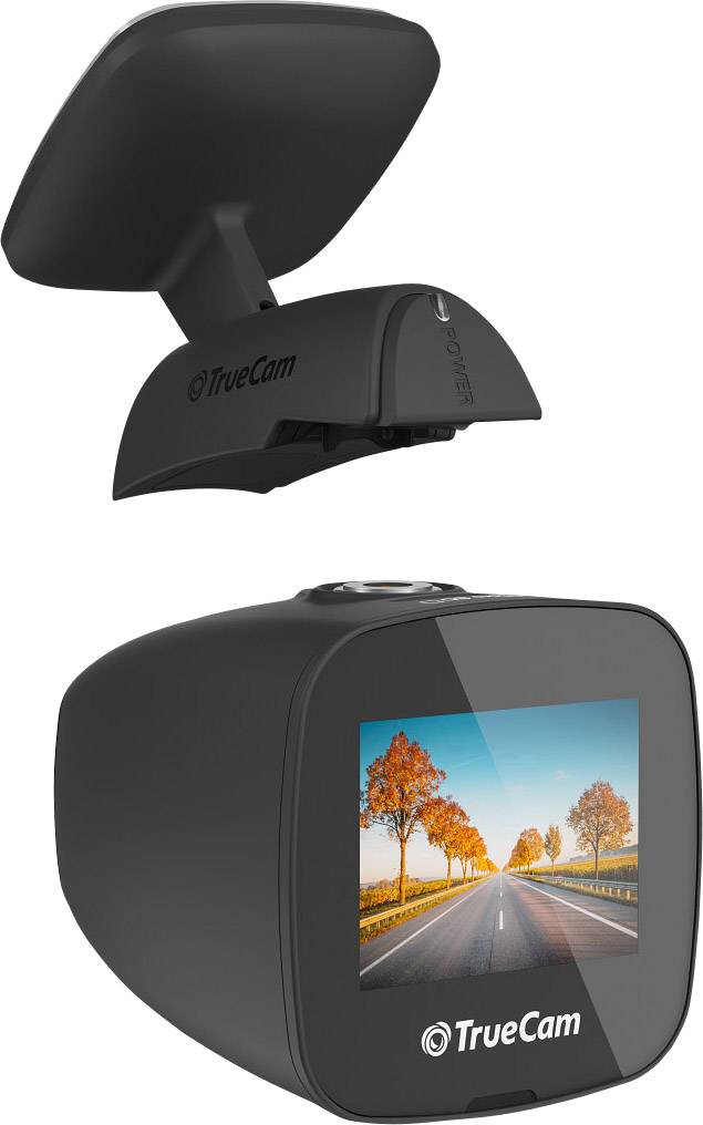 Caméra embarquée TrueCam H5 Angle de vue horizontal=130 ° avec écran-7