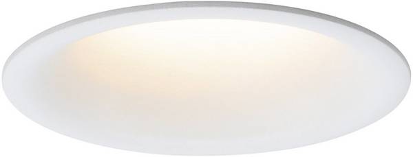 Paulmann Cymbal Spot LED encastrable pour salle de bains 6 W IP44 blanc mat